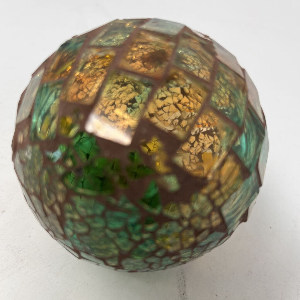 Mosaic Glass Deco Ball