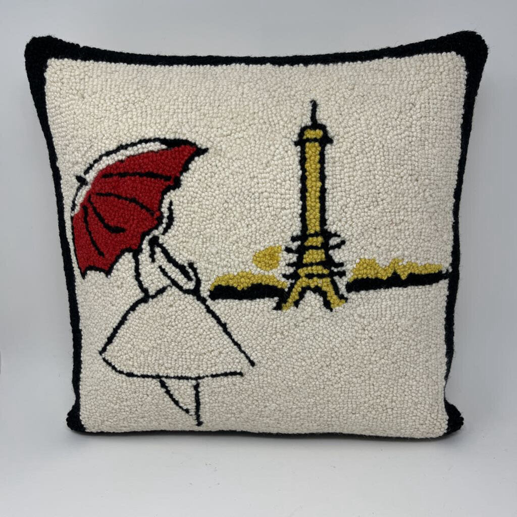 Red Umbrella Pillow
