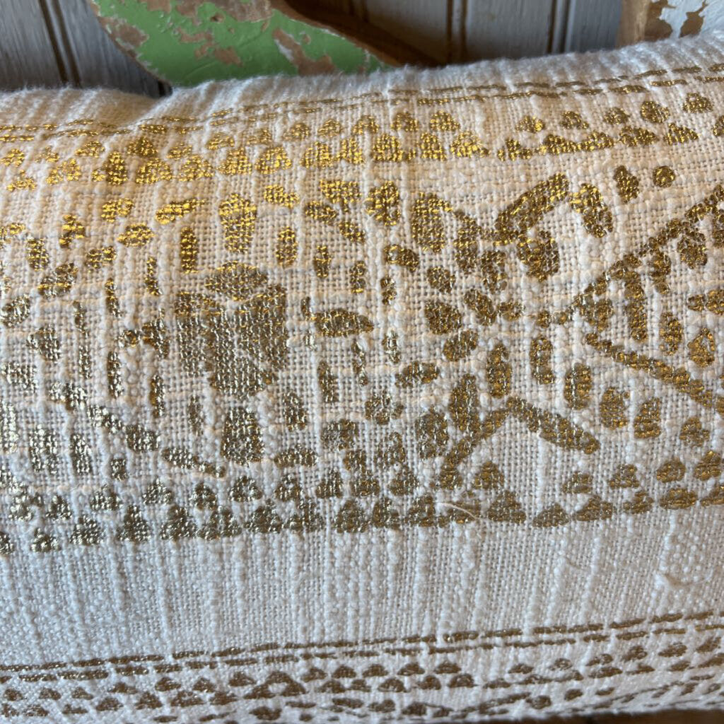 Rectangle Pillow w/ Tassels