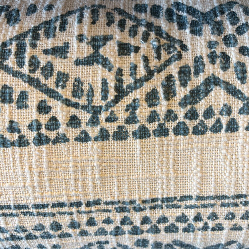 Rectangle Pillow w/ Tassels