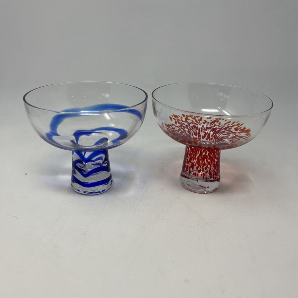 Set of 2 Modern Margarita Glasses