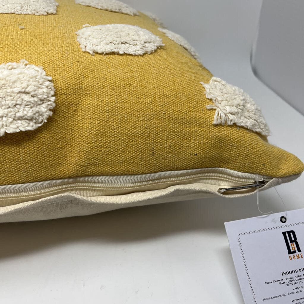 Pom Pom Palace Glam Throw Pillow