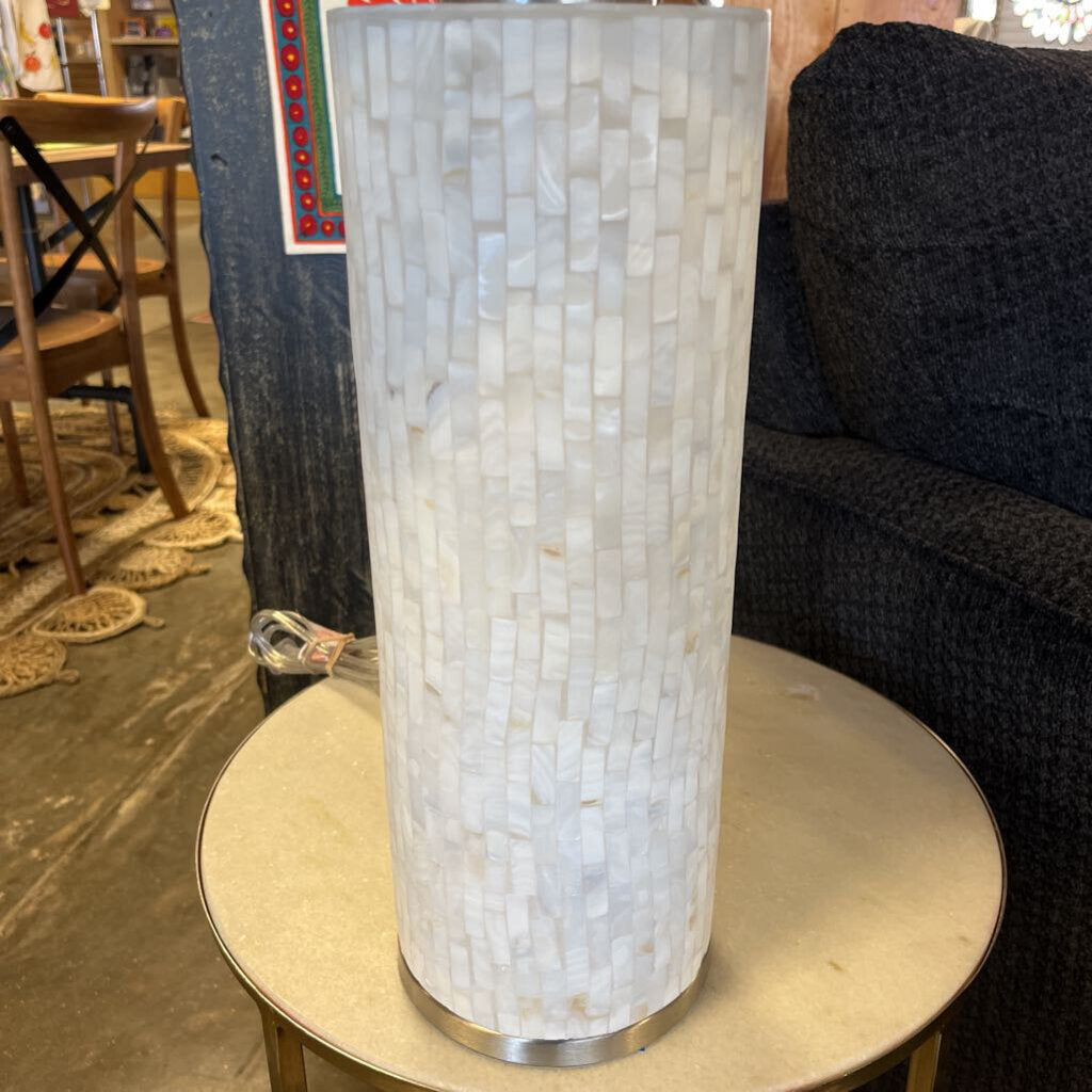 Capiz Shell Base Lamp