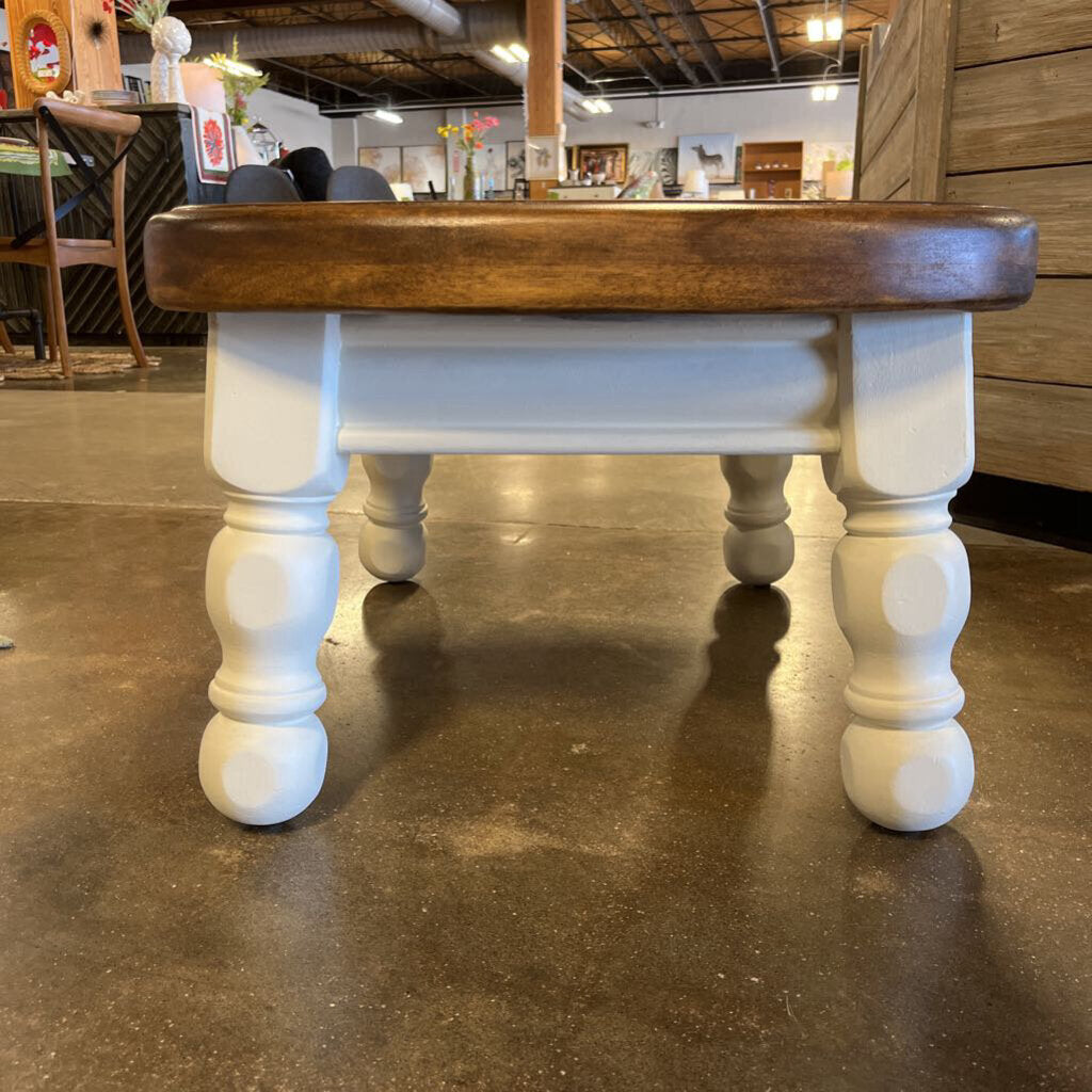 Painted End Table 29 X 21 X 14.75