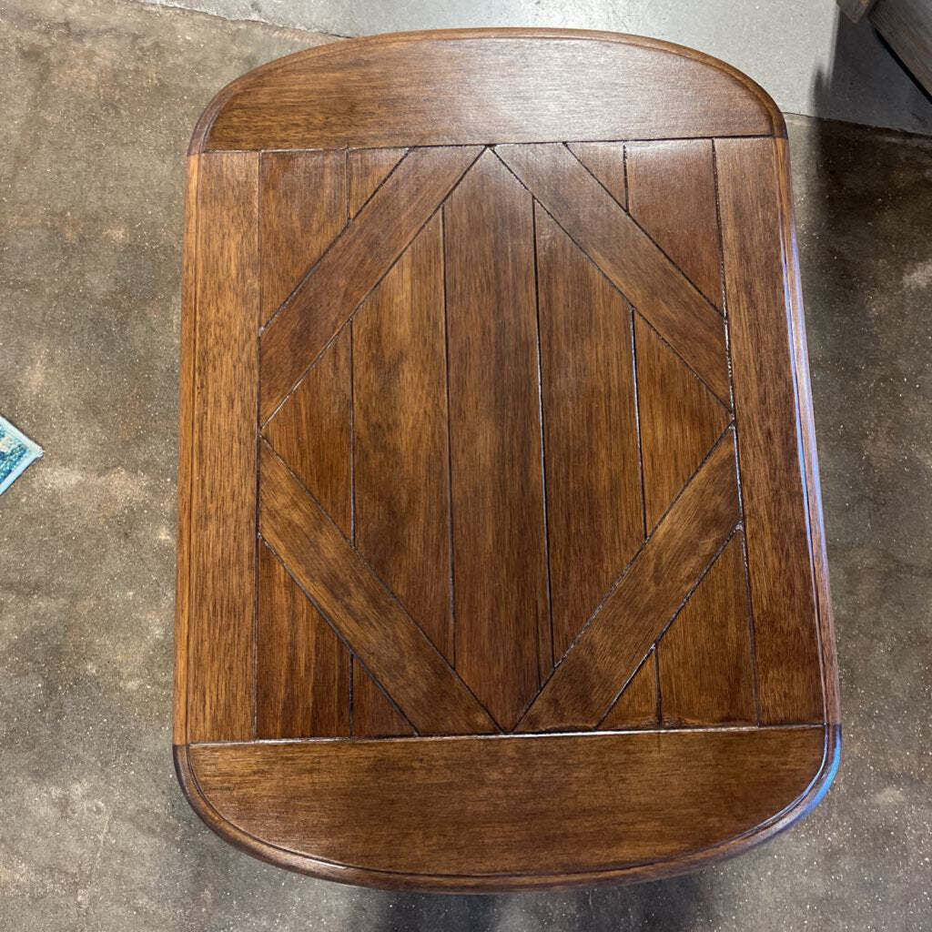 Painted End Table 29 X 21 X 14.75
