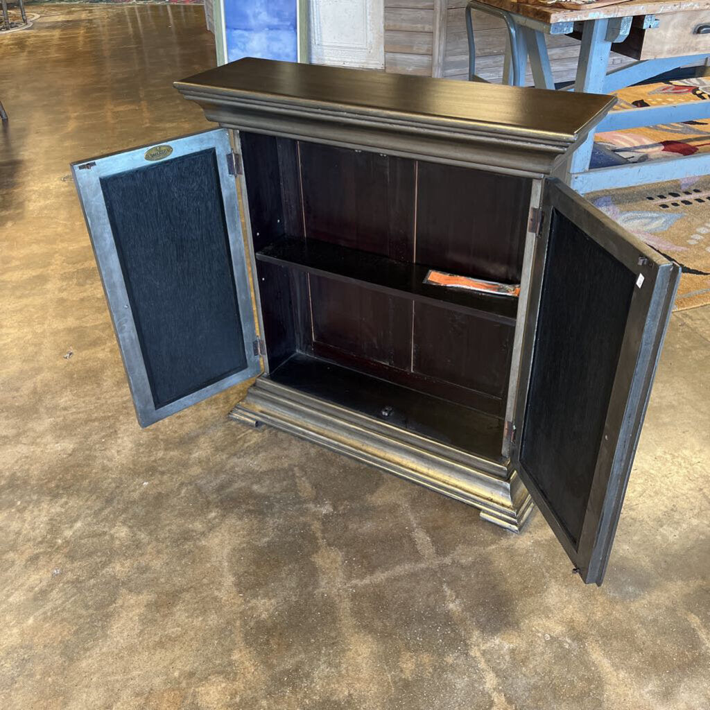 Mirrored Doors Cabinet 34.75x10x37.25