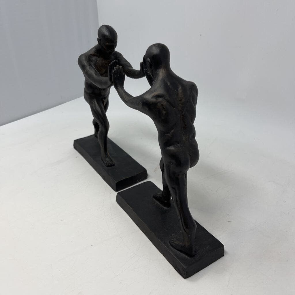 Strong Man- Pair of Book Ends