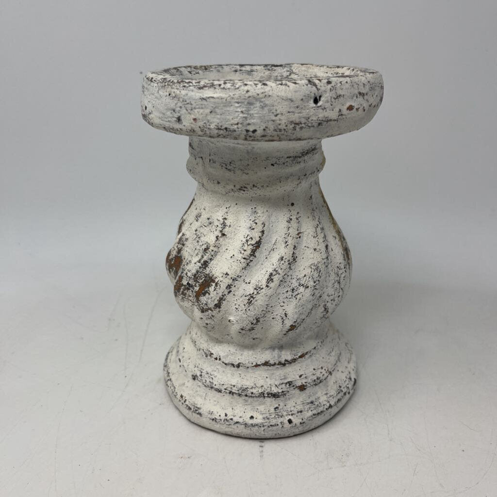 Small Candle Holder 7"H 4.75"R