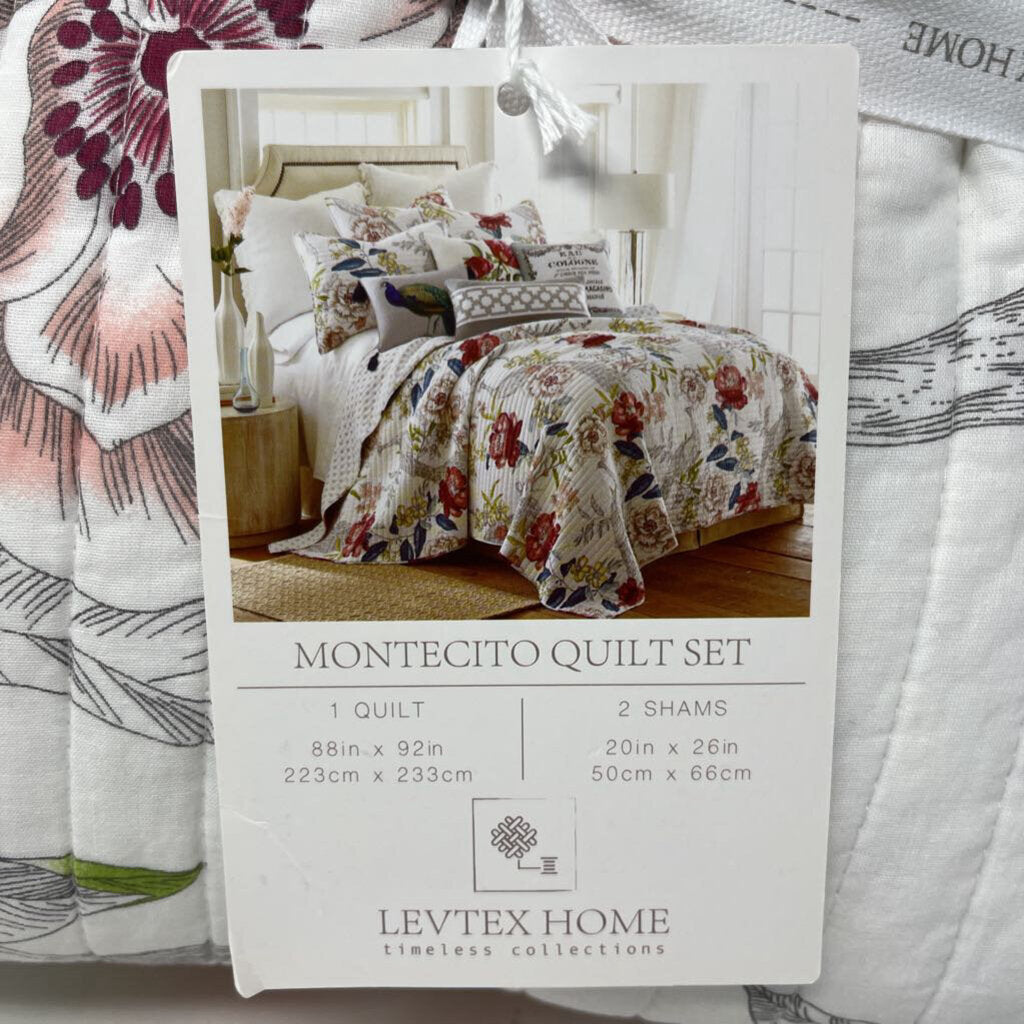 Montecito Quilt Set Full/Queen