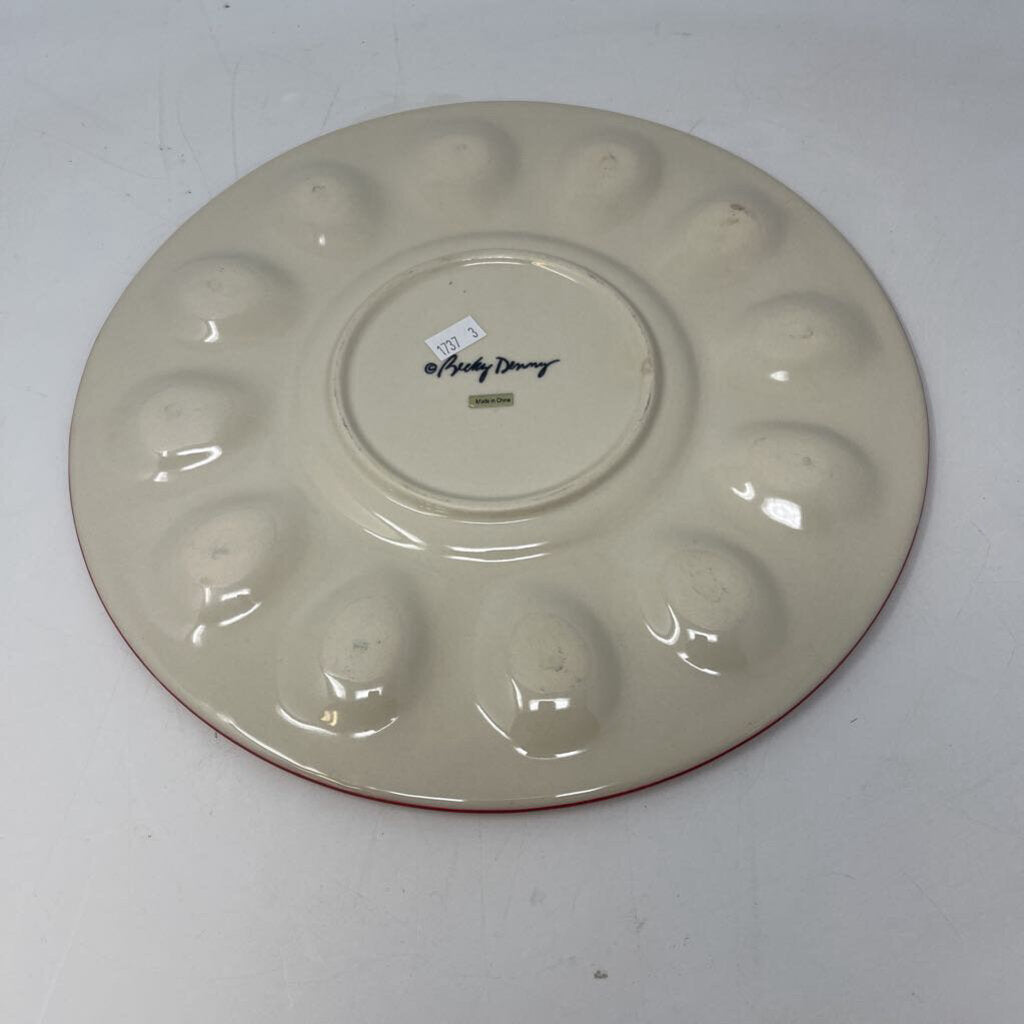 "Cockadoodle" Deviled Egg Platter