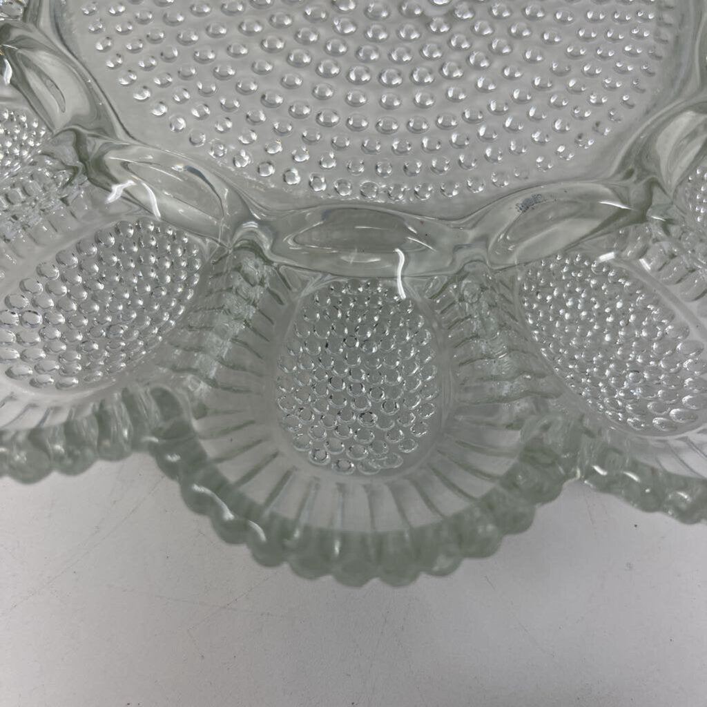 Hobnail Egg Platter