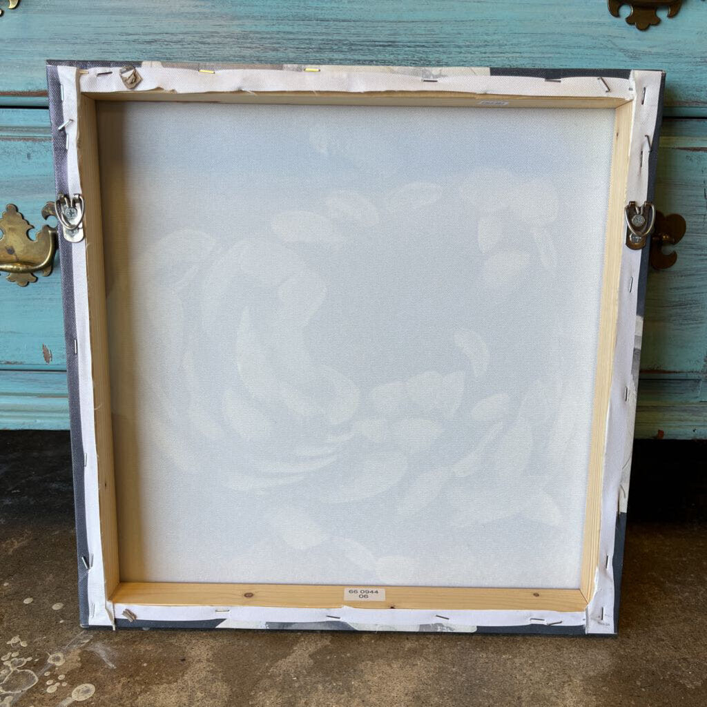 Flower Art on Canvas 16x16