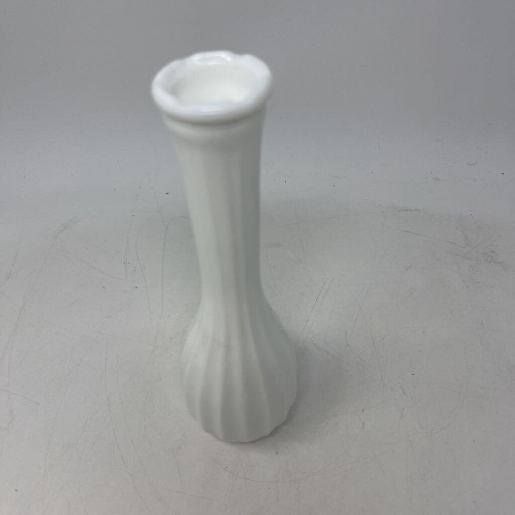 Milk Glass Bud Vase