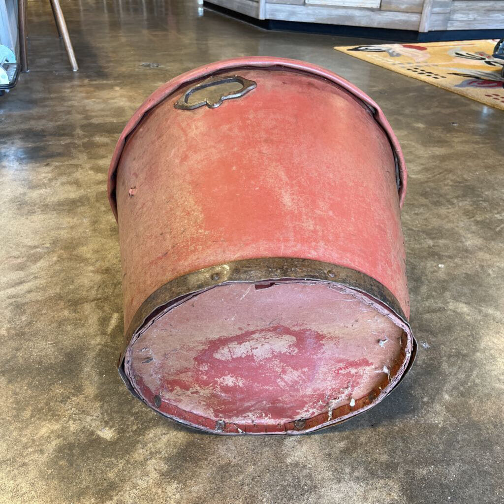 Faux Terra Cotta Planter/Basket 20.5"R 14.75"H