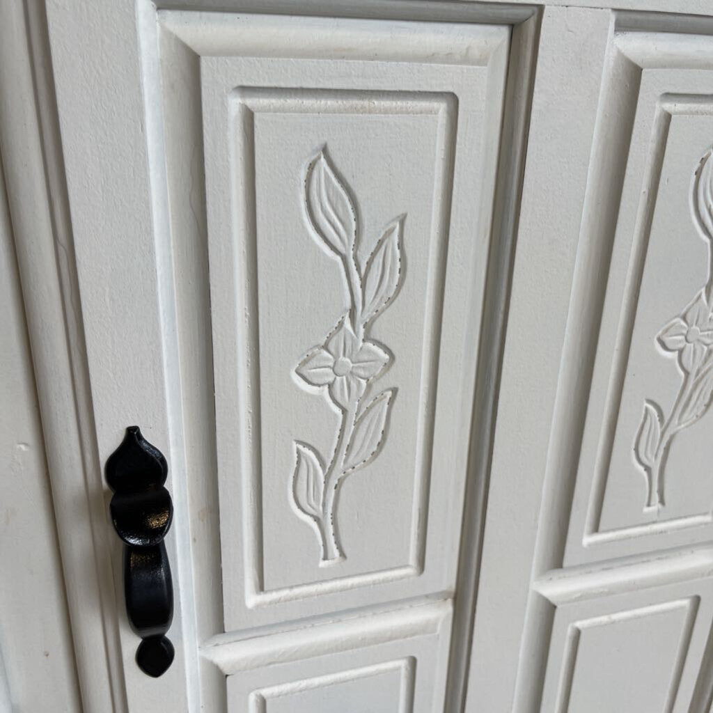 3 Drawer Painted Console 66x16.5x29