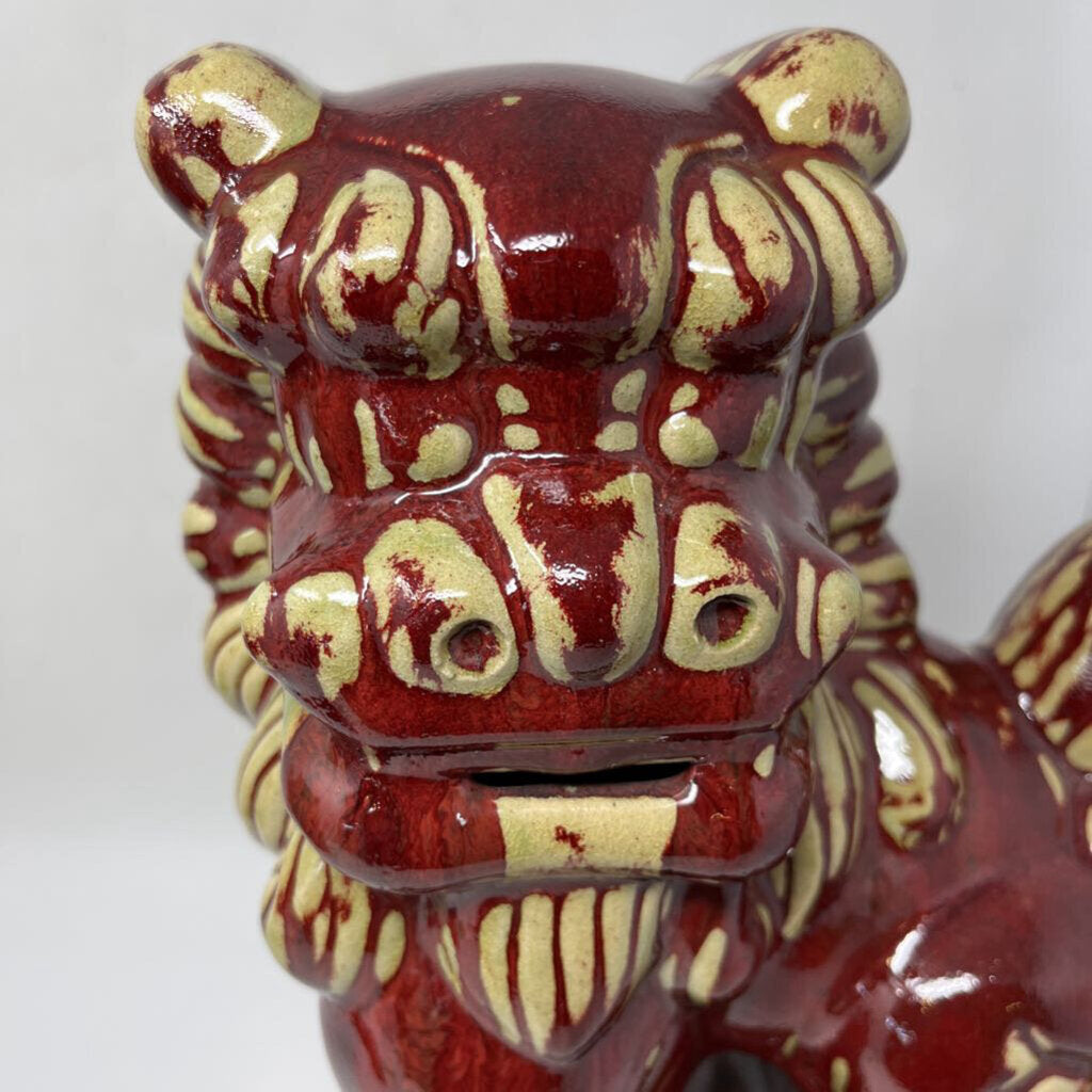 Ceramic Foo Dog 15.5 Tall