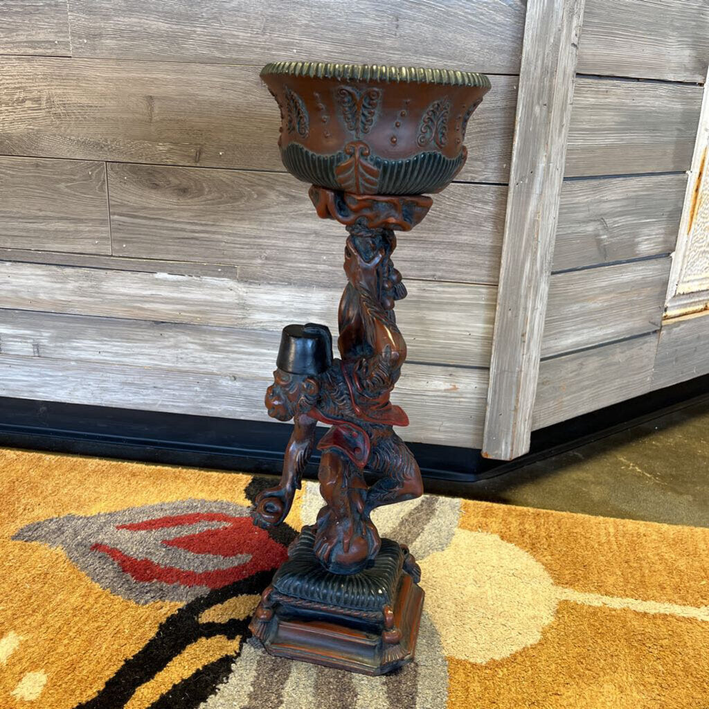 Monkey Statue Plant Holder 22"