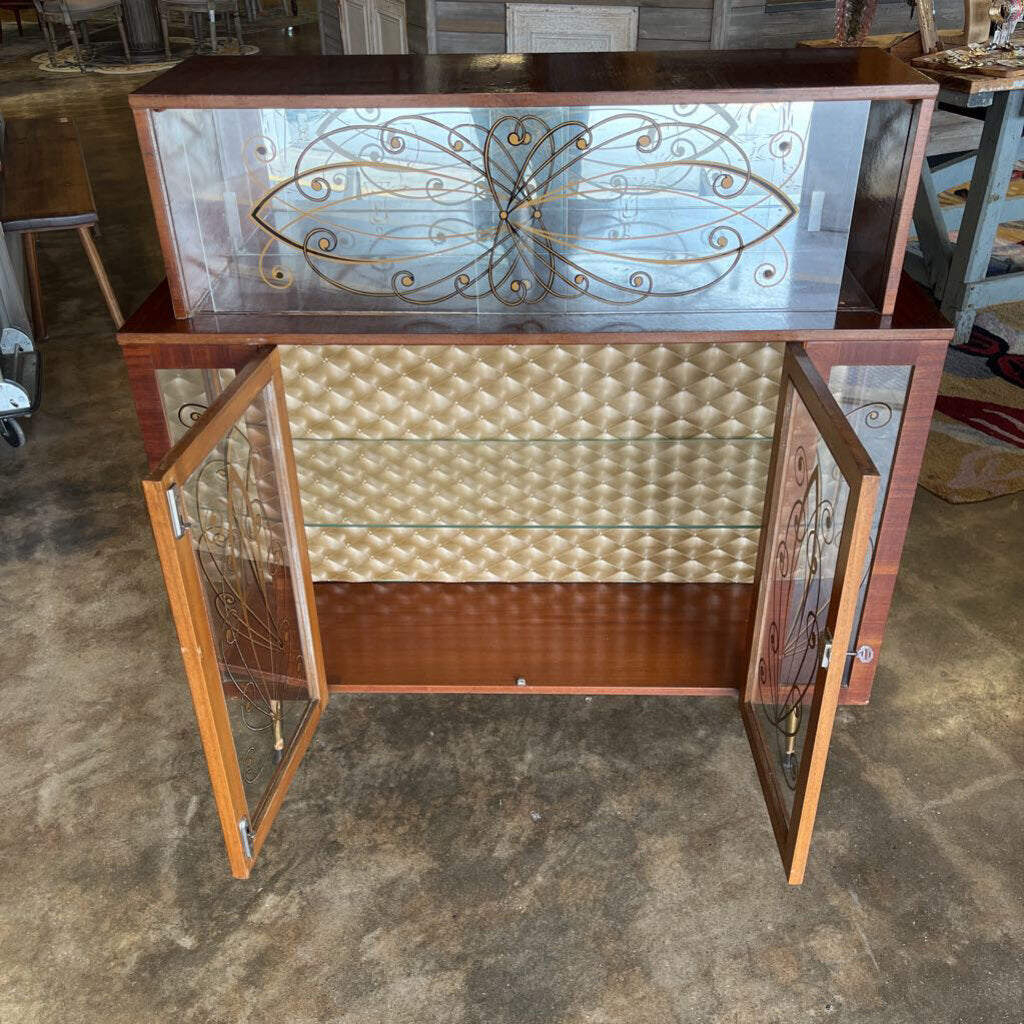 Vintage Liquor Cabinet 45x13x47