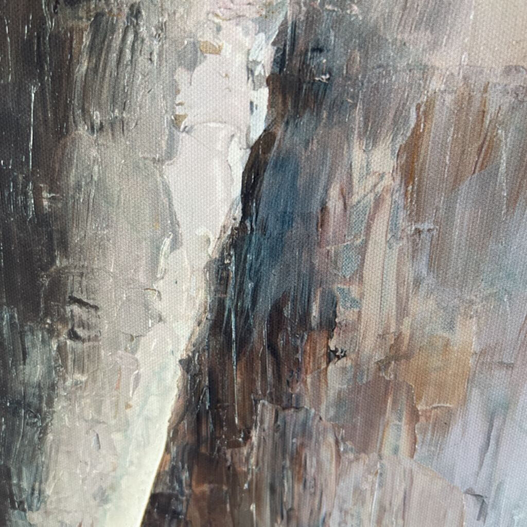 "Quiet Moment" Nude Art on Canvas 22x28