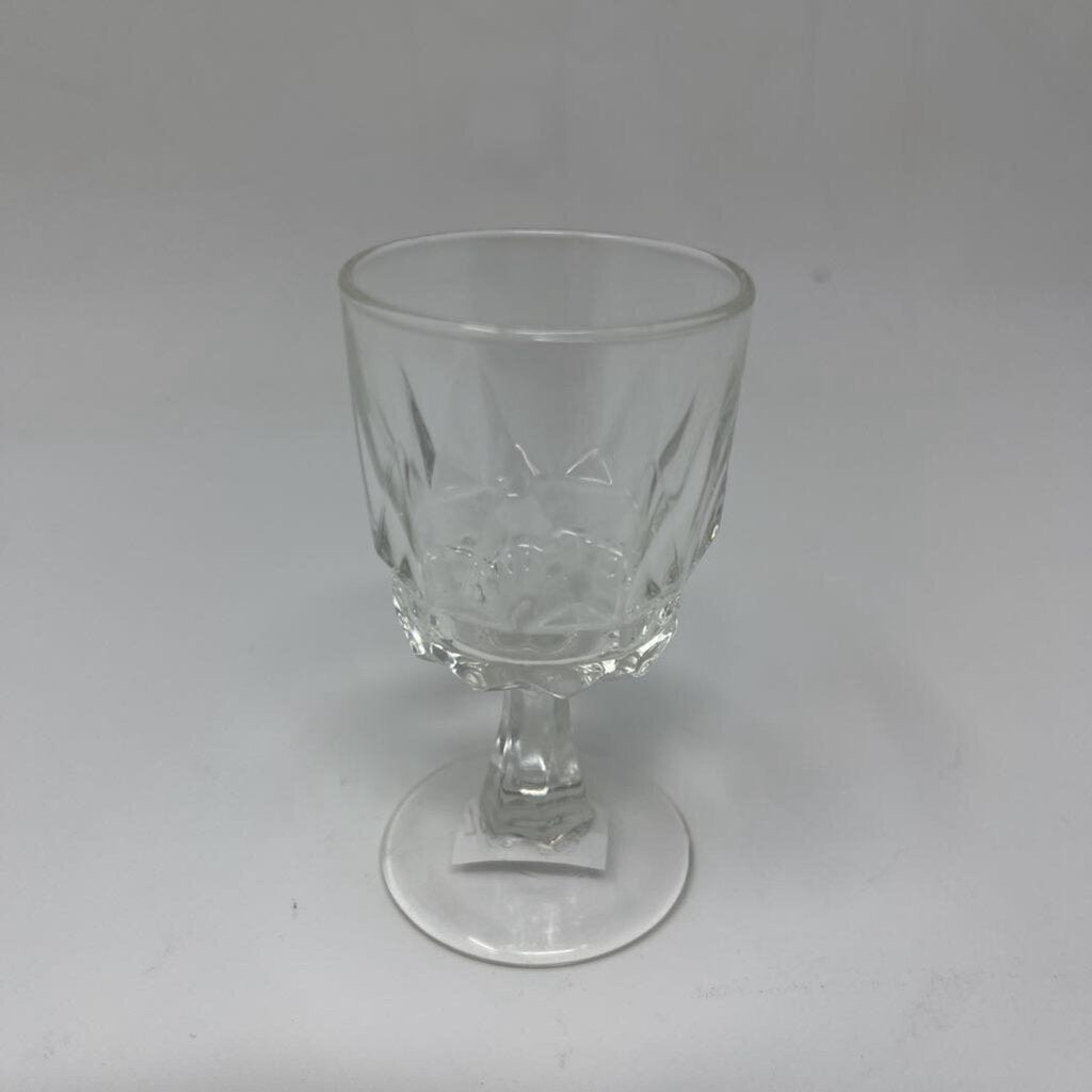 Crystal Cordial Glasses 4 PC