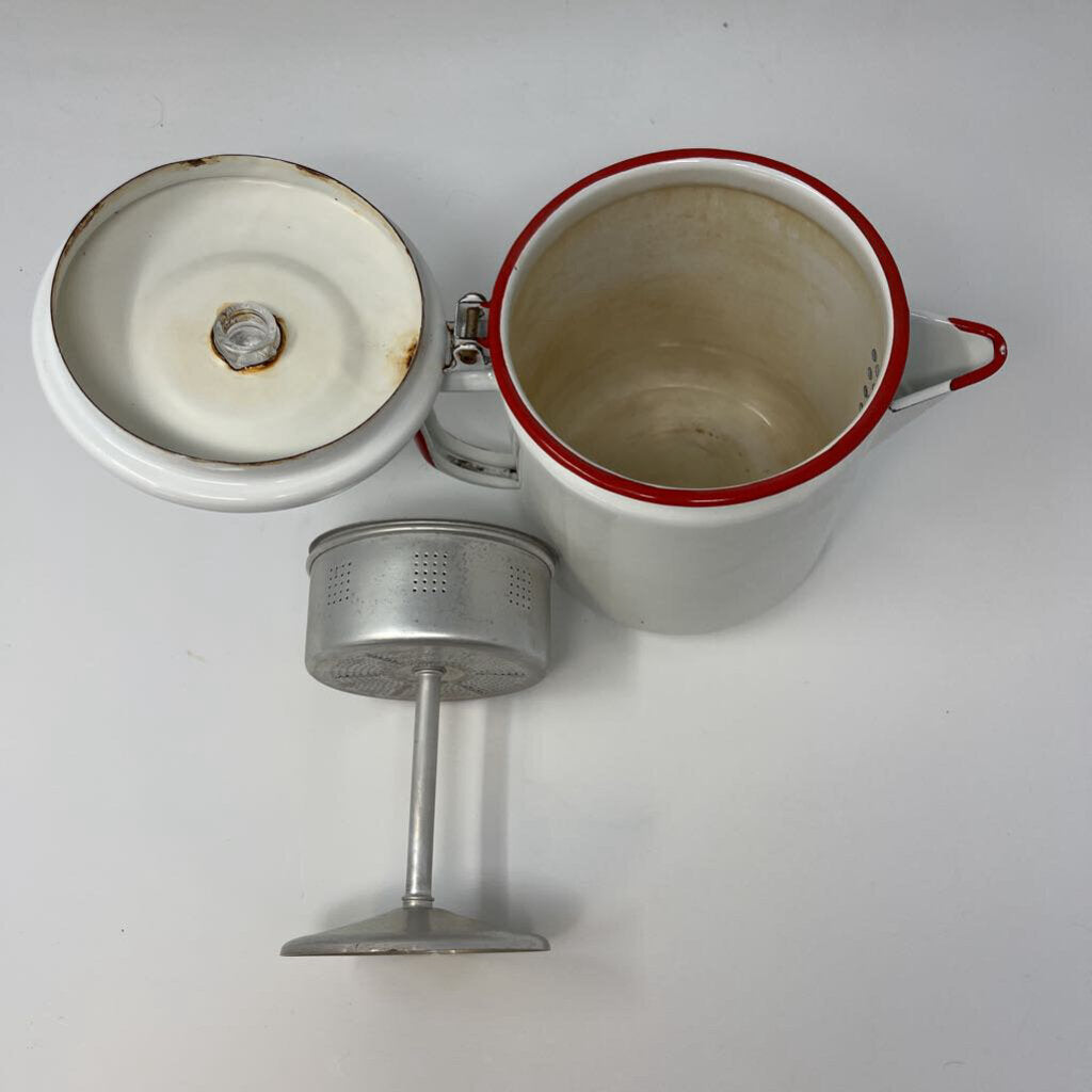 Enamelware Percolator