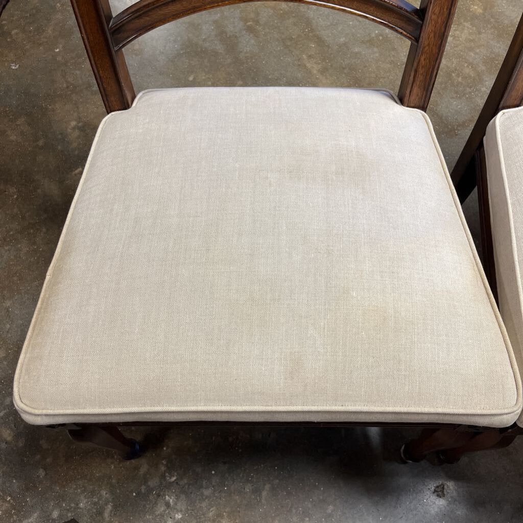 Set of 4 Regency Dining Chair w/ Cane Accent