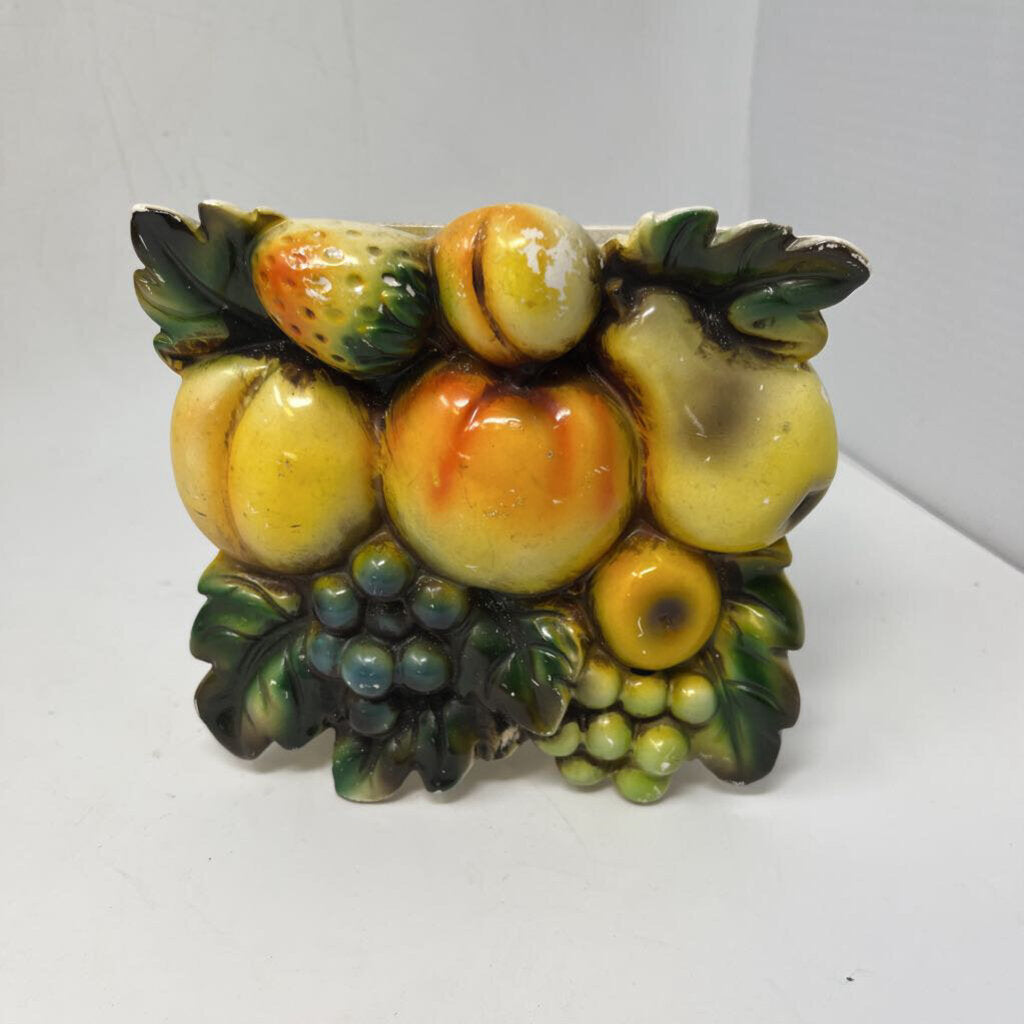 Vintage Fruit Wall Hung Planter