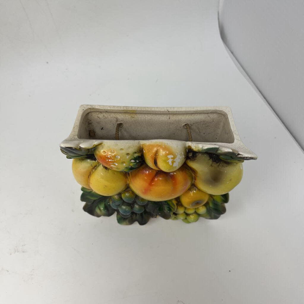 Vintage Fruit Wall Hung Planter