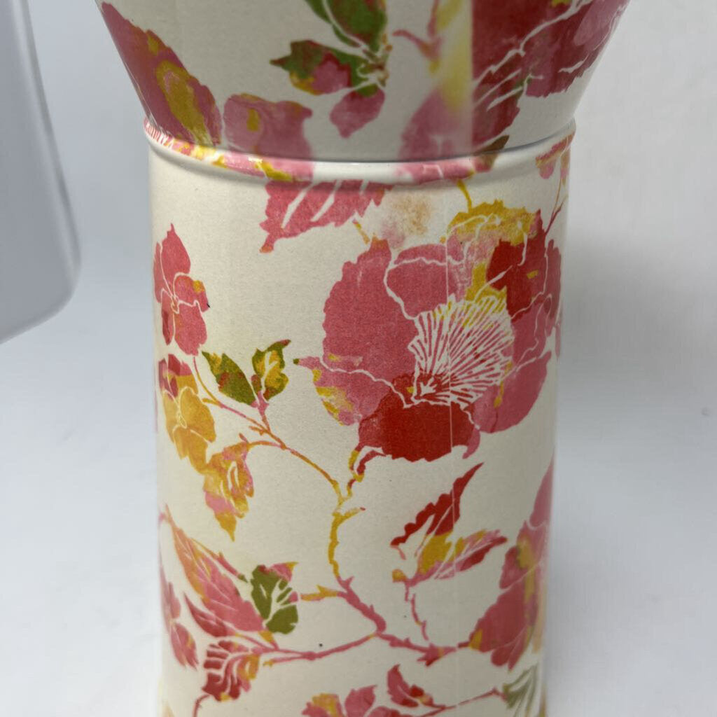 Metal floral Pitcher