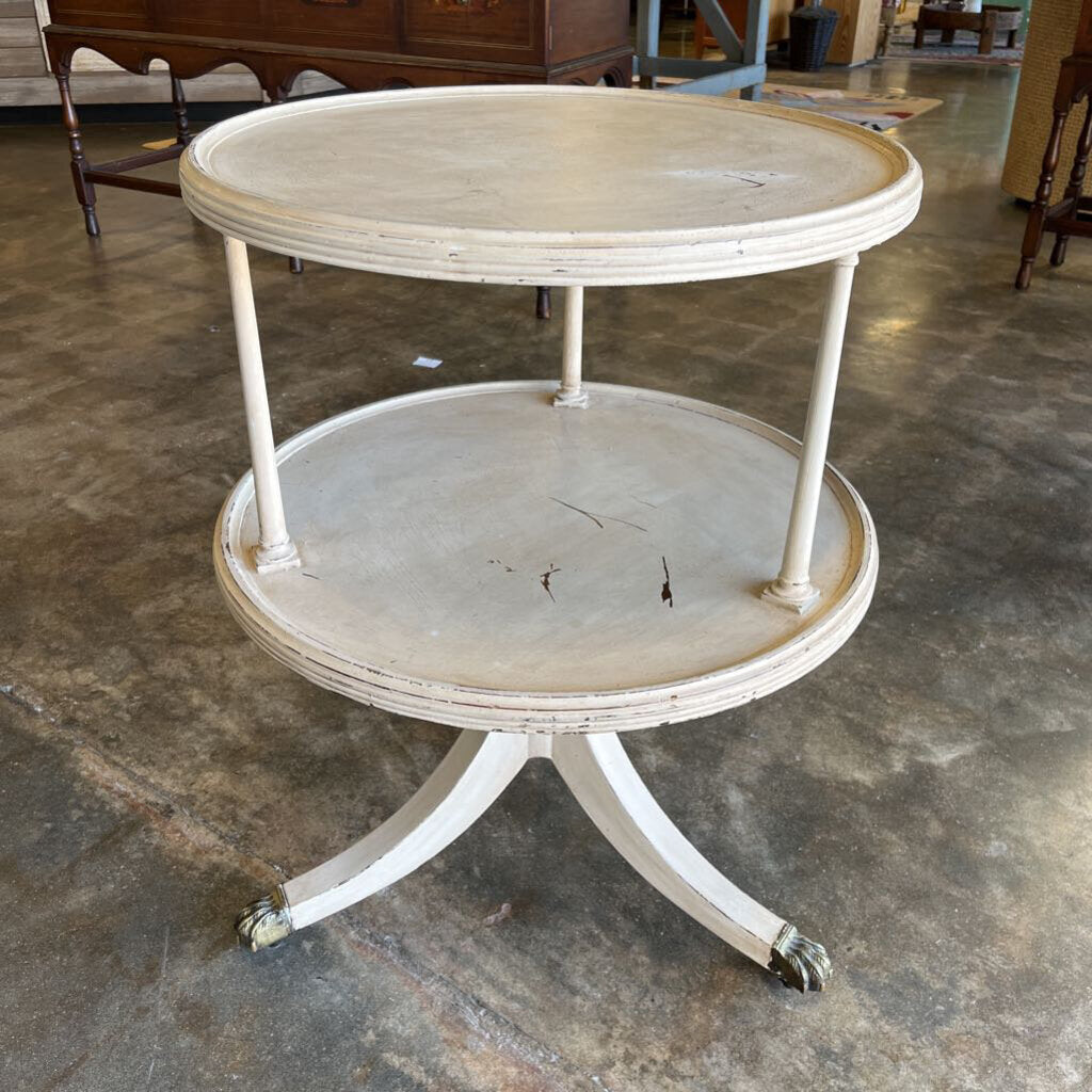 Pie Crust Table 24.5"R 31"H