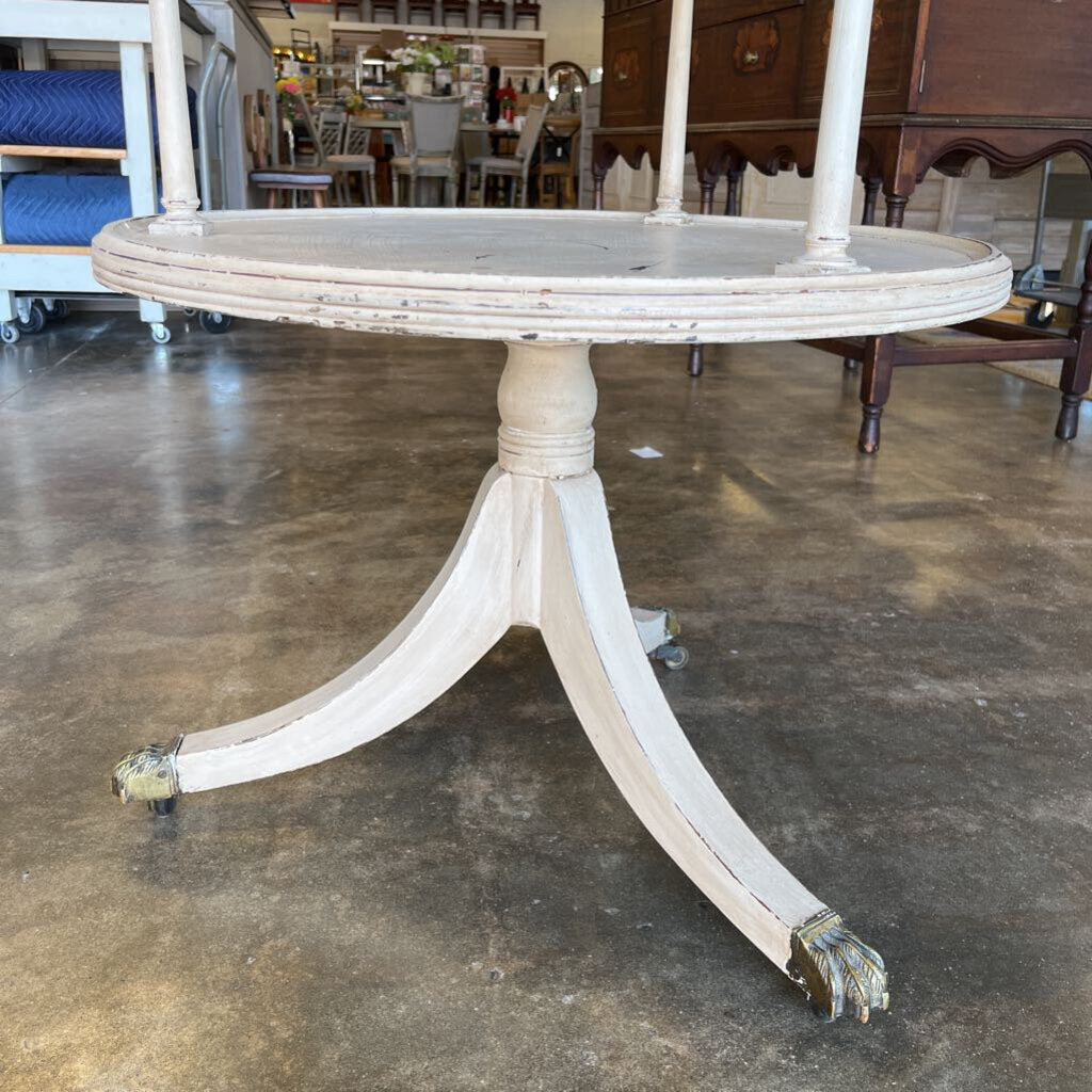 Pie Crust Table 24.5"R 31"H
