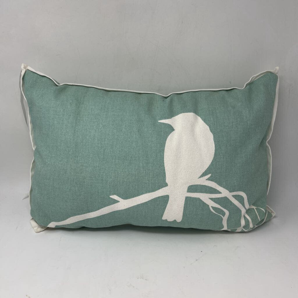 Bird on Branch Accent Pillow