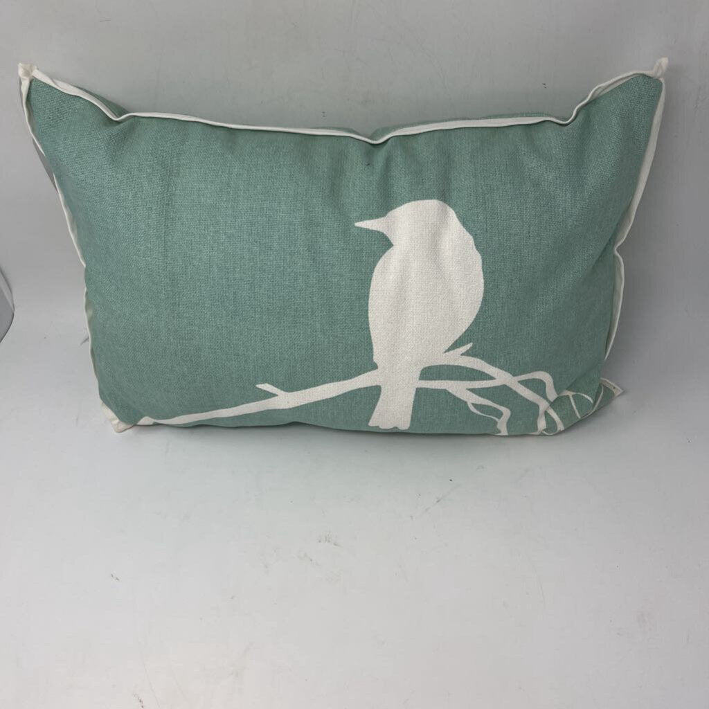 Bird on Branch Accent Pillow