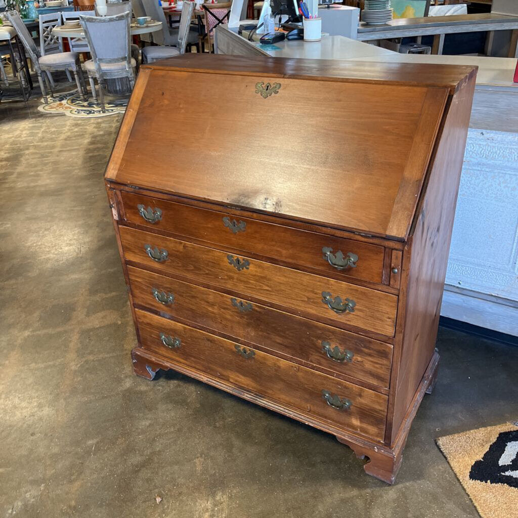 Vintage Secretary w/ Drawers 37.5x20x42