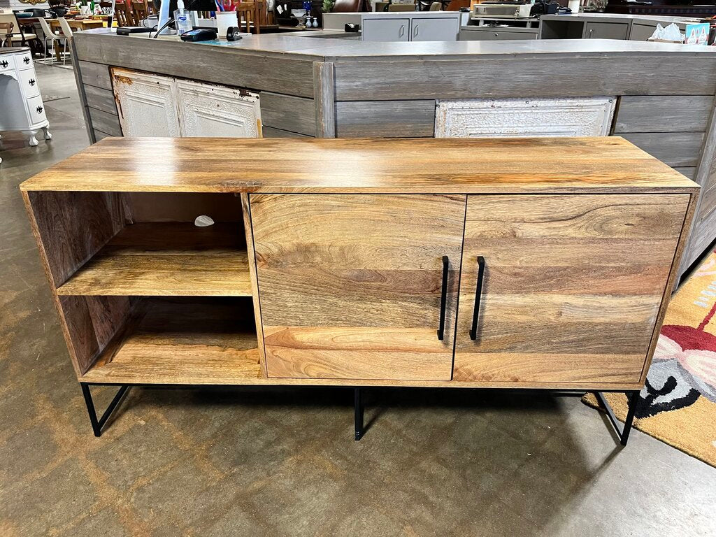 Mango Wood Console 60x18x30