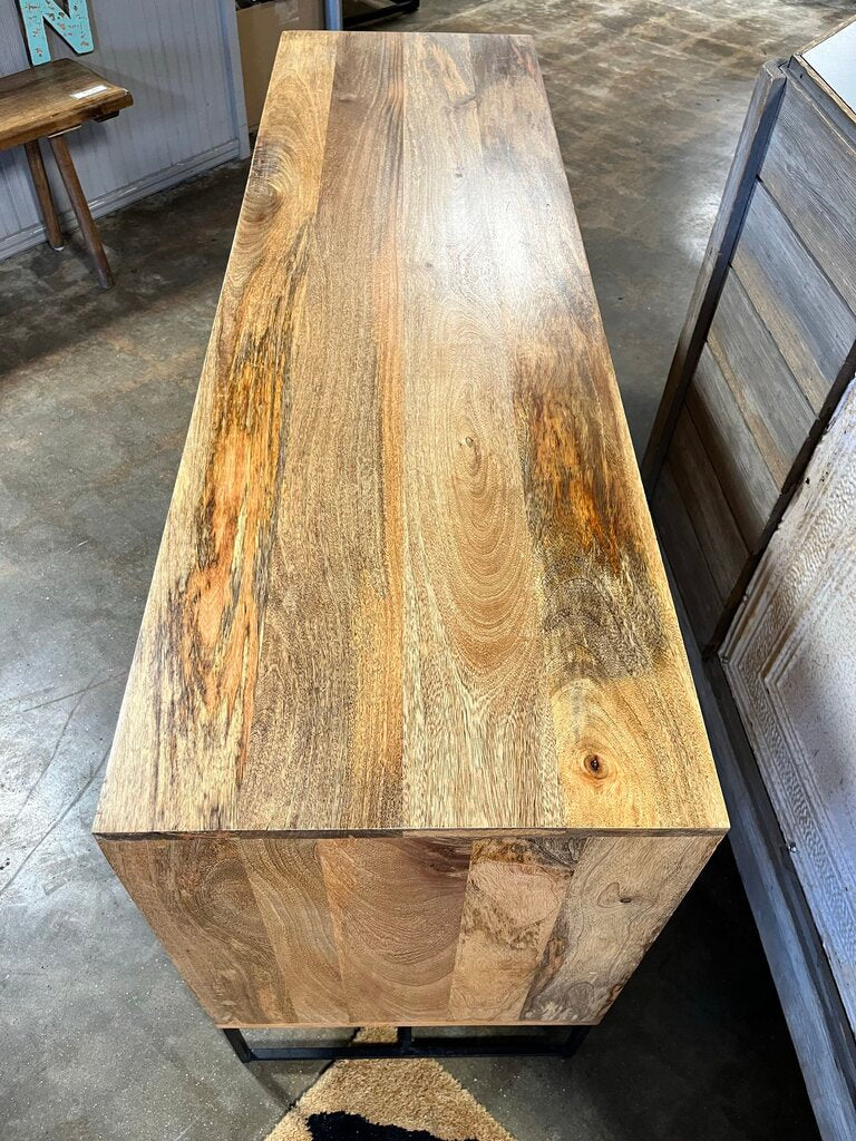 Mango Wood Console 60x18x30