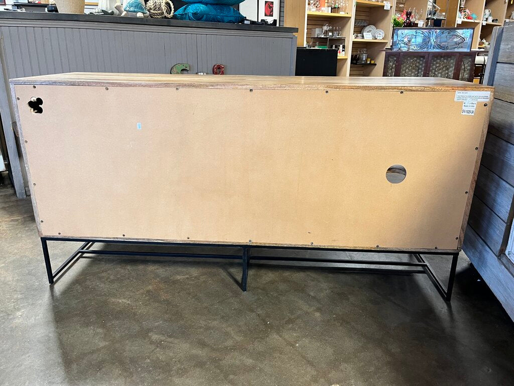 Mango Wood Console 60x18x30