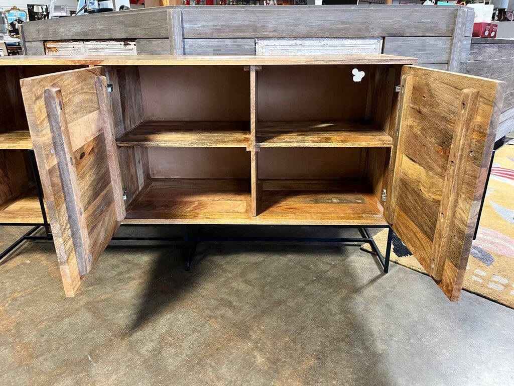 Mango Wood Console 60x18x30