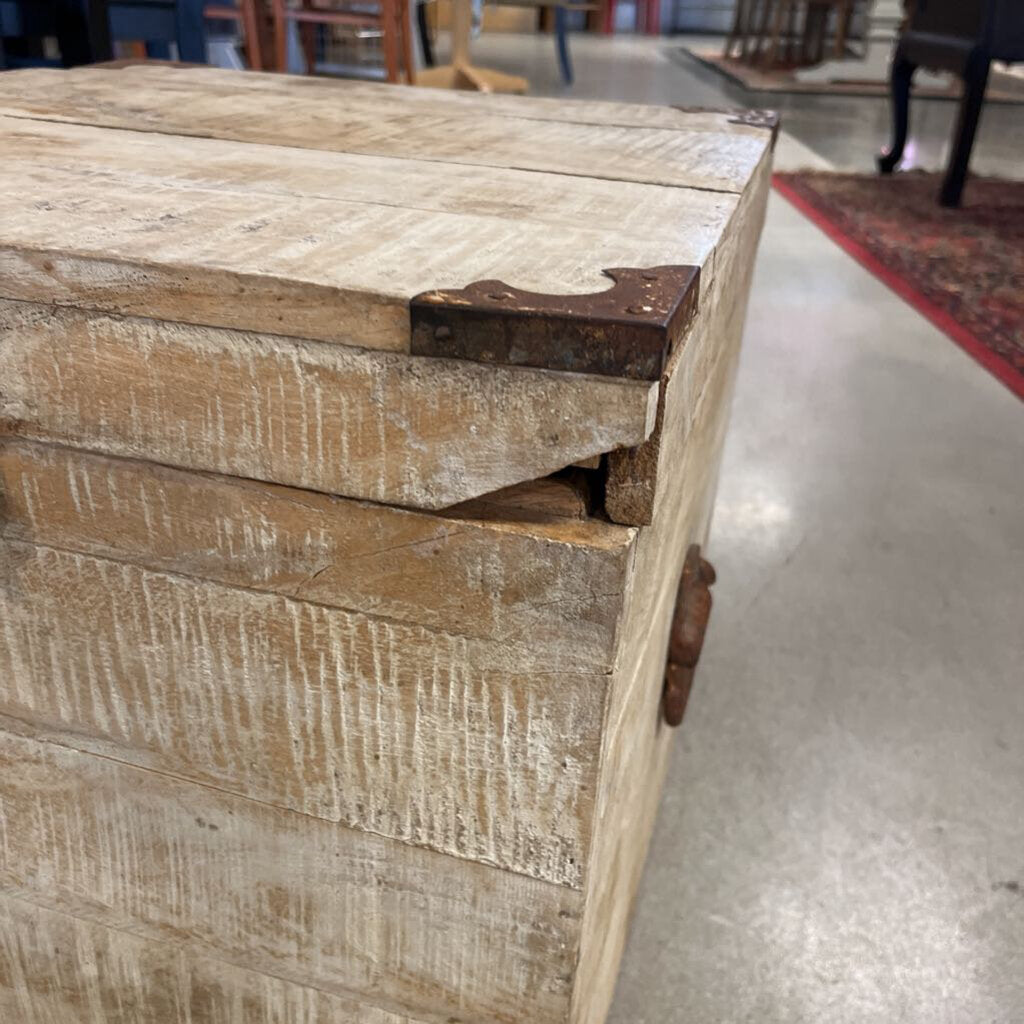 Wooden Trunk 18 X 18 X 18