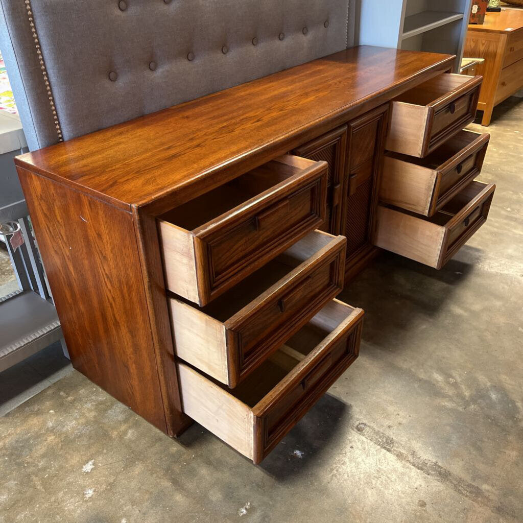 Vintage Dresser w/ Mirror 68x18x30.75