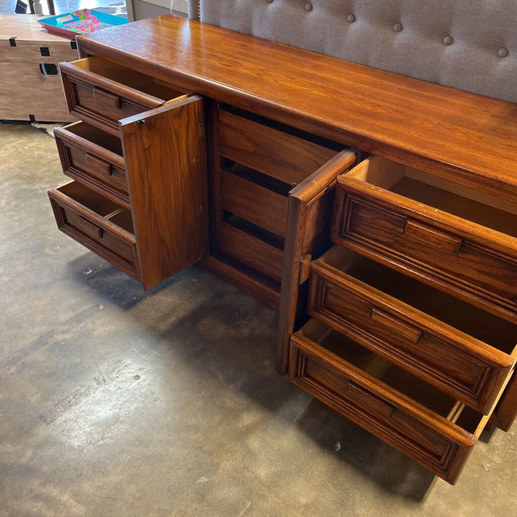 Vintage Dresser w/ Mirror 68x18x30.75