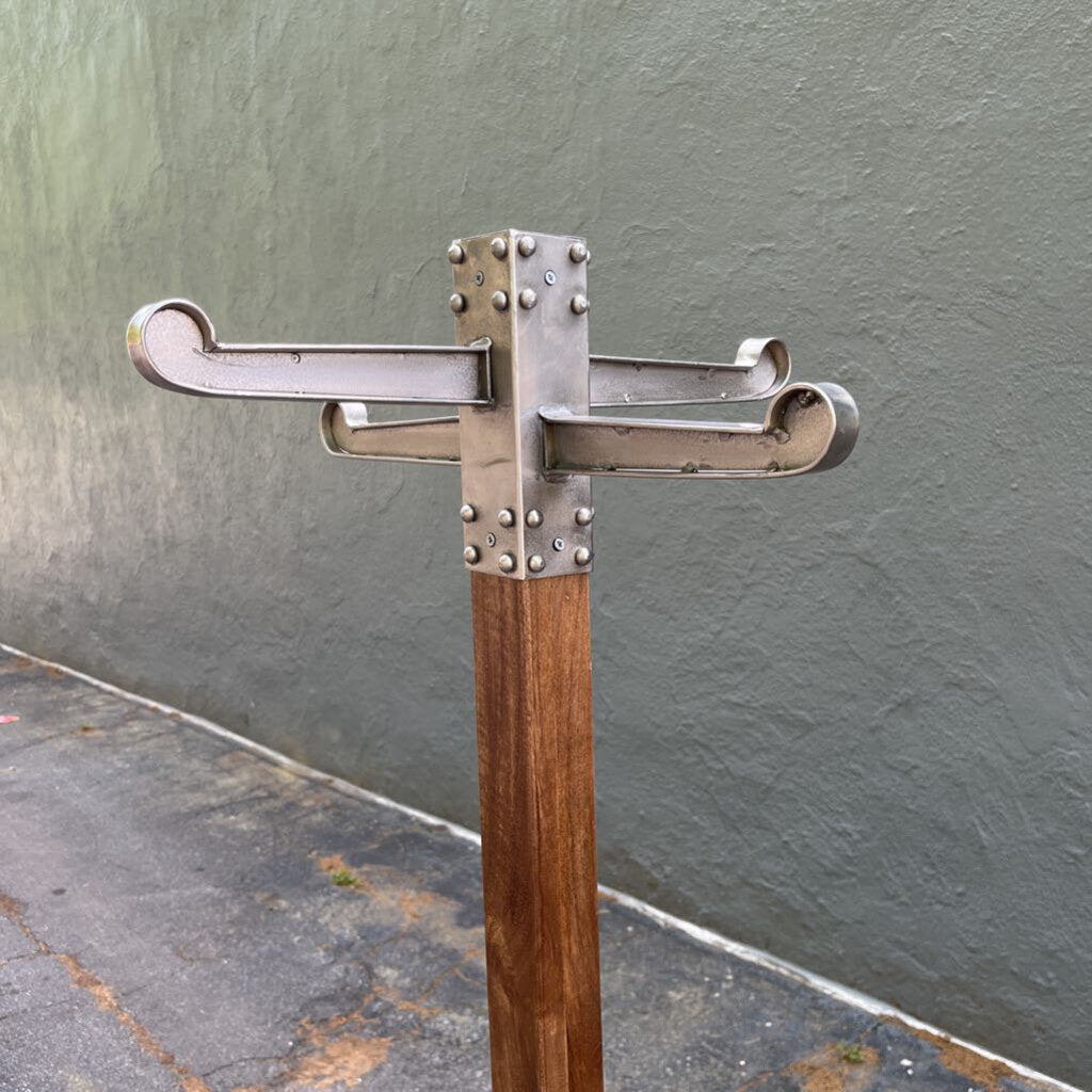 Industrial Chic Coat Rack (RTS$619)