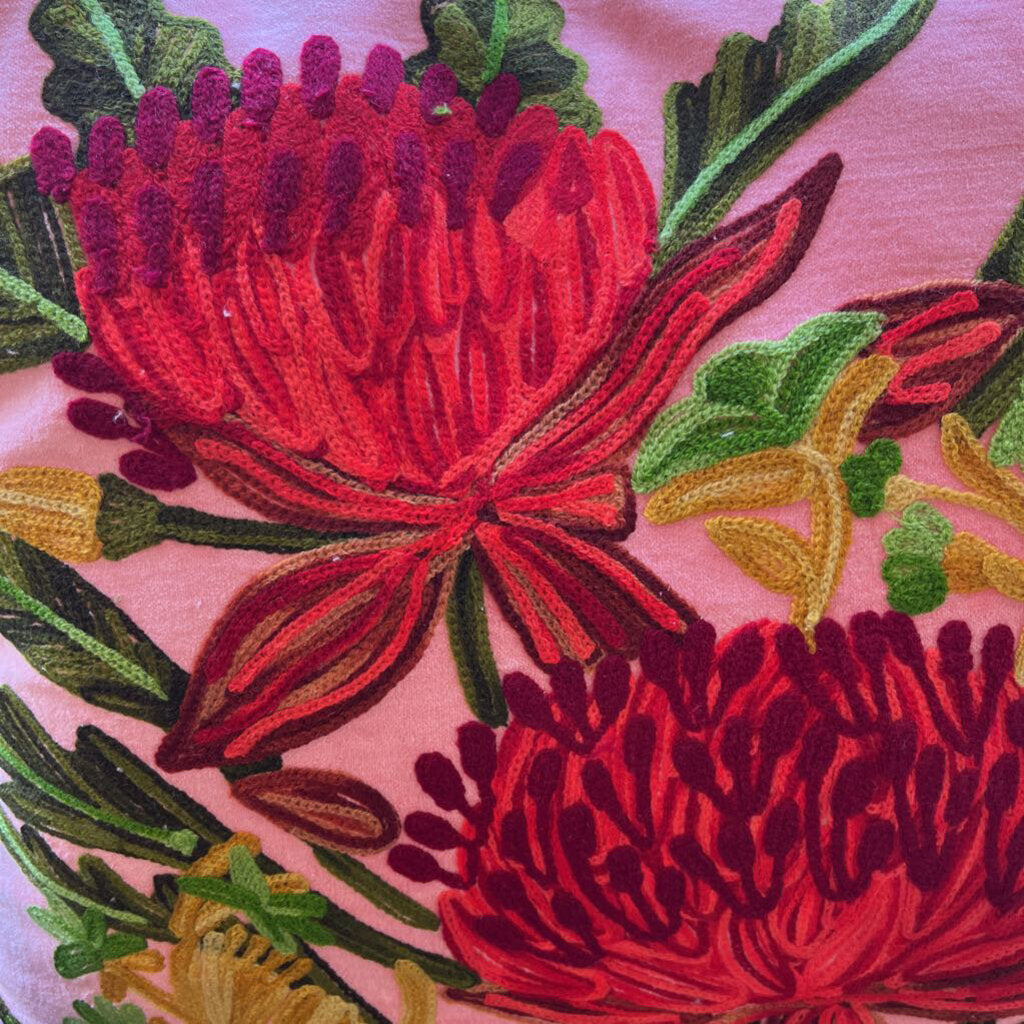 Pink Red Velvet KARMA LIVING
