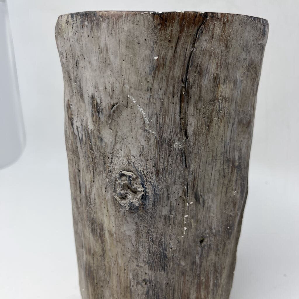 Faux Log Planter