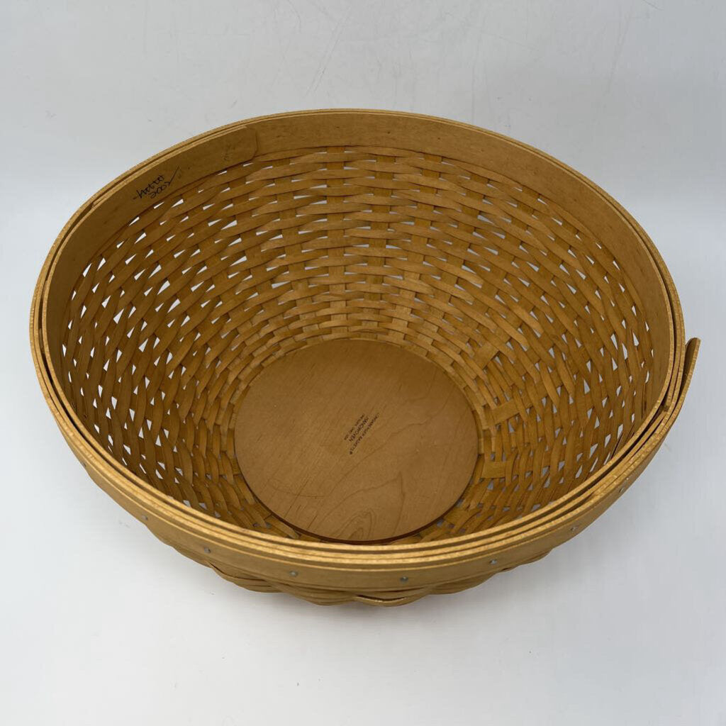 Basket Bowl Wood Bottom