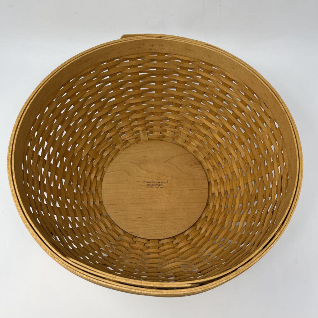 Basket Bowl Wood Bottom