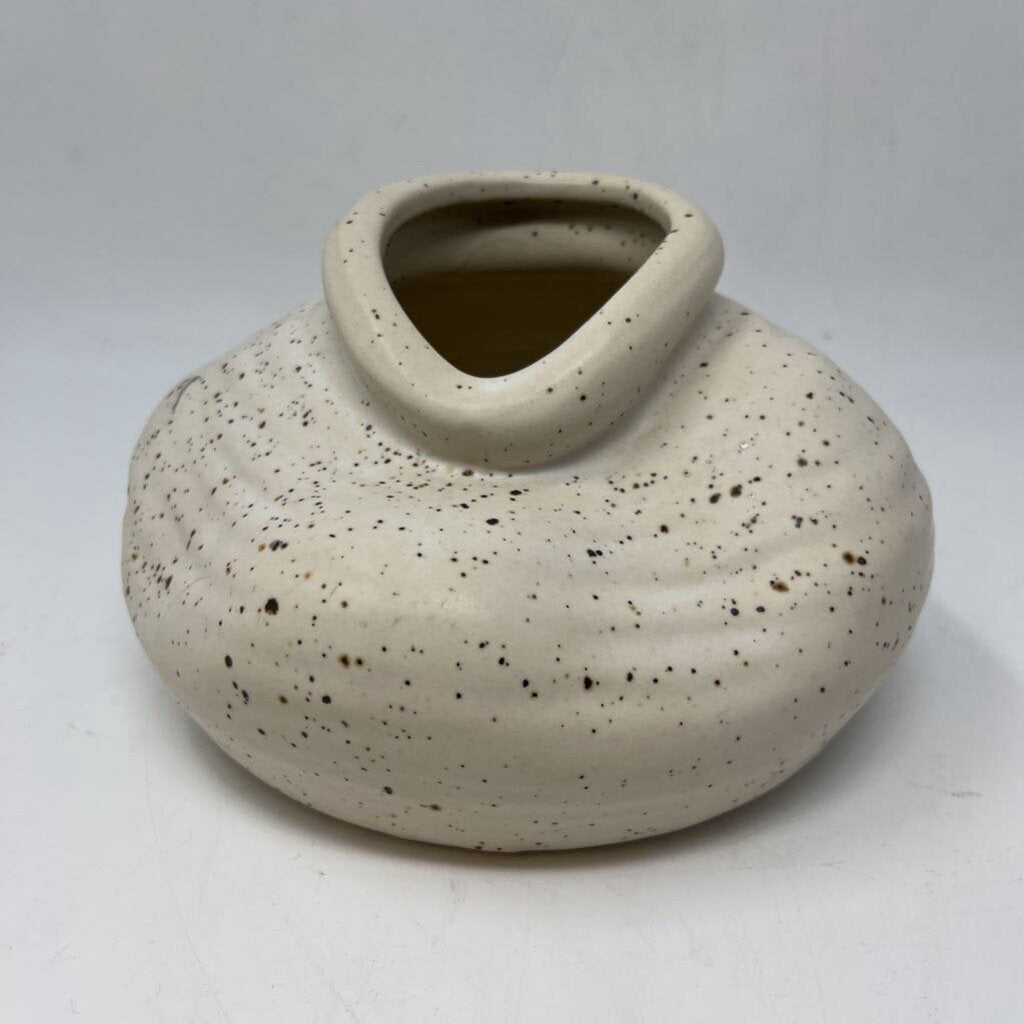 Ceramic Specked Vase