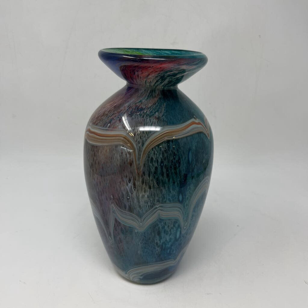 MC Glass Vase 9.5"H