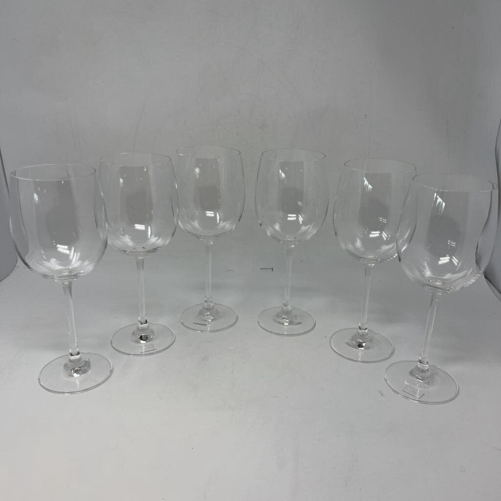 Set of 6 Red Wine Glasses