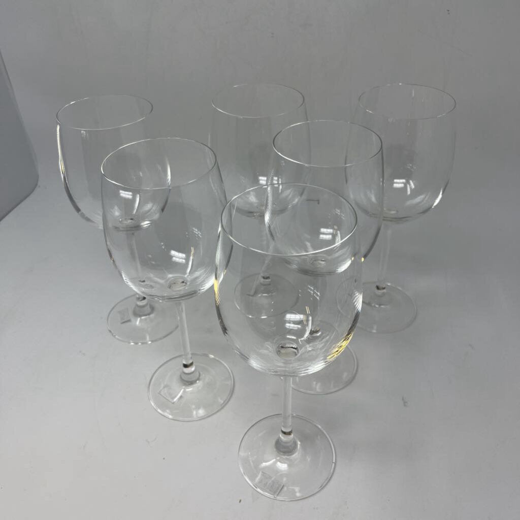 Set of 6 Red Wine Glasses